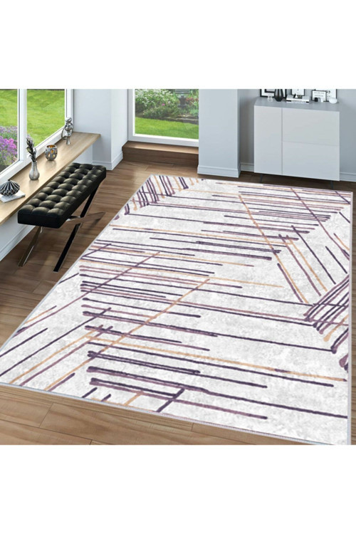 Dijital Baskı Yıkanabilir Kaymaz Taban Salon Halısı Rvg1591-Ht354