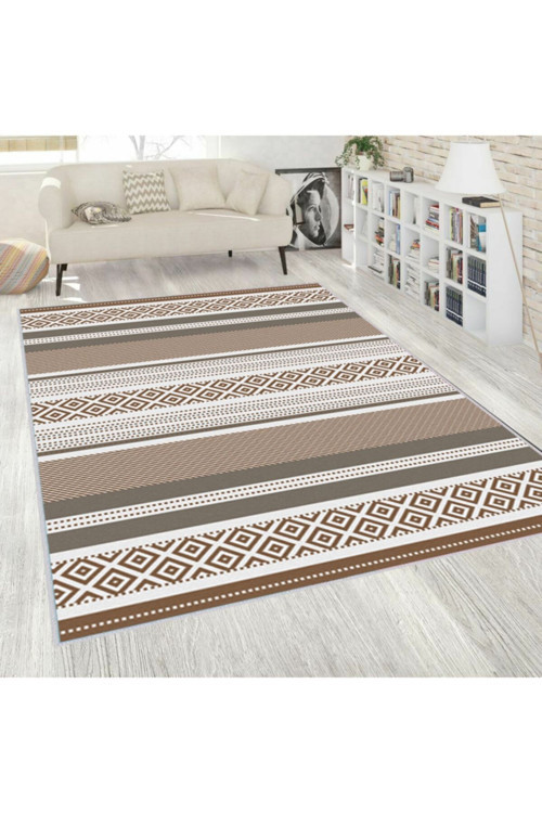 Dijital Baskı Yıkanabilir Kaymaz Taban Salon Halısı Rvg1546-Ht1391