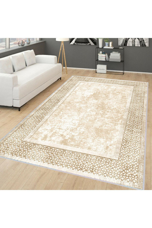 Dijital Baskı Yıkanabilir Kaymaz Taban Salon Halısı Rvg0141-Sd753