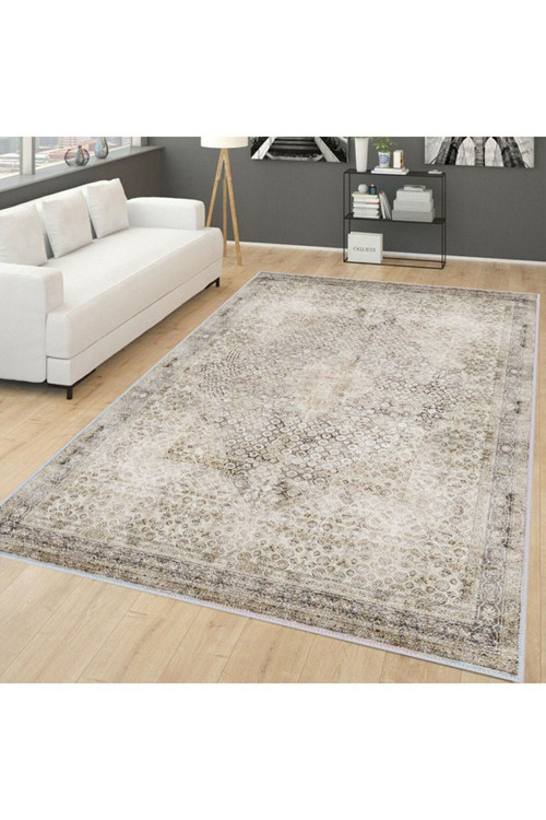 Dijital Baskı Yıkanabilir Kaymaz Taban Salon Halısı Rvg0136-Sd419
