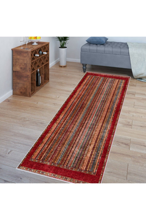 Dijital Baskı Yıkanabilir Kaymaz Taban Salon Halısı Rvg1541-Ht647