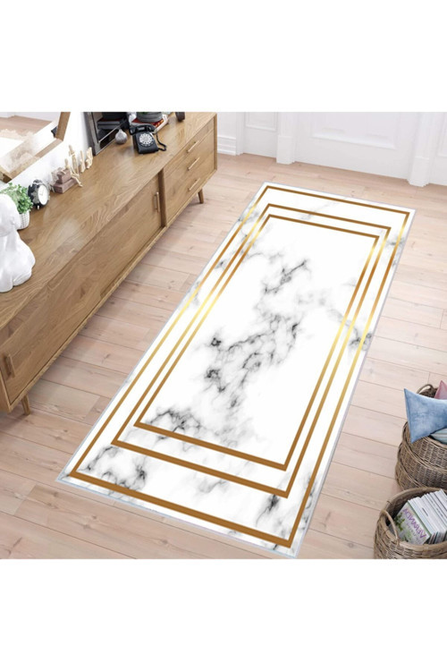 Dijital Baskı Yıkanabilir Kaymaz Taban Salon Halısı Rvg1535-Sd047