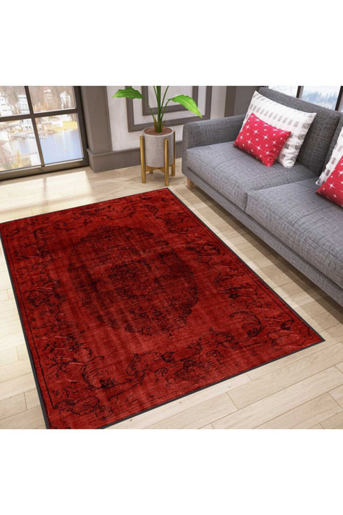 Dijital Baskı Yıkanabilir Kaymaz Taban Salon Halısı Rvg0189-Sd596