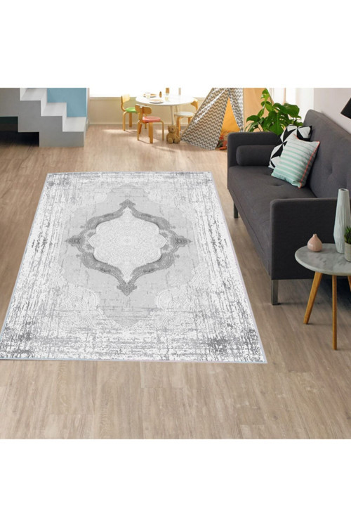Dijital Baskı Yıkanabilir Kaymaz Taban Salon Halısı Rvg1612