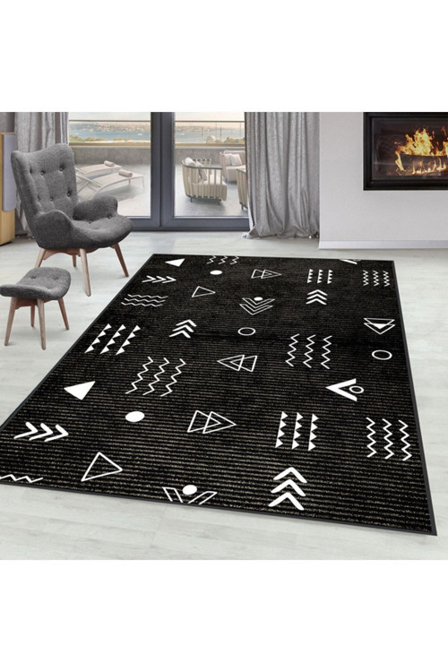 Dijital Baskı Yıkanabilir Kaymaz Taban Salon Halısı Rvg0108-Sd1152