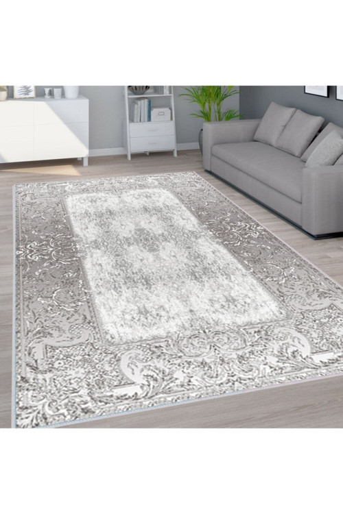 Dijital Baskı Yıkanabilir Kaymaz Taban Salon Halısı Rvg1572-Ht350