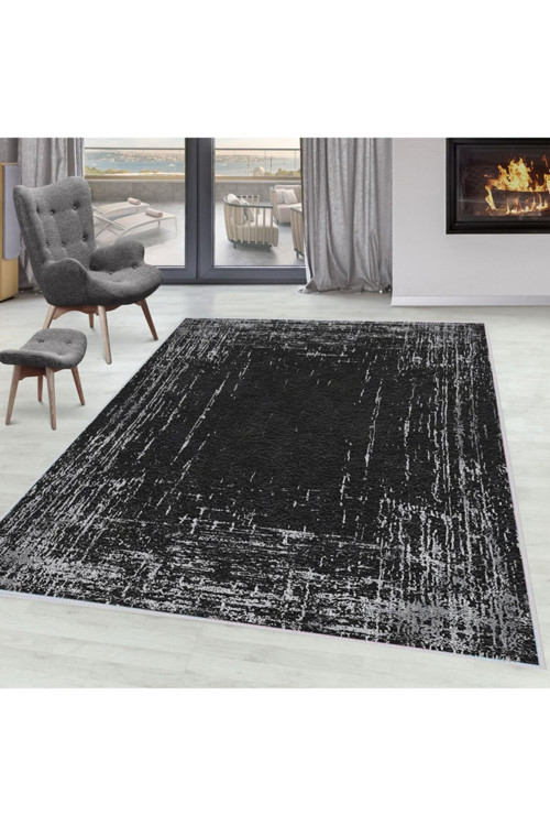 Dijital Baskı Yıkanabilir Kaymaz Taban Salon Halısı Rvg1615