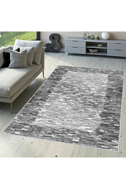 Dijital Baskı Yıkanabilir Kaymaz Taban Salon Halısı Rvg1633-Sd241