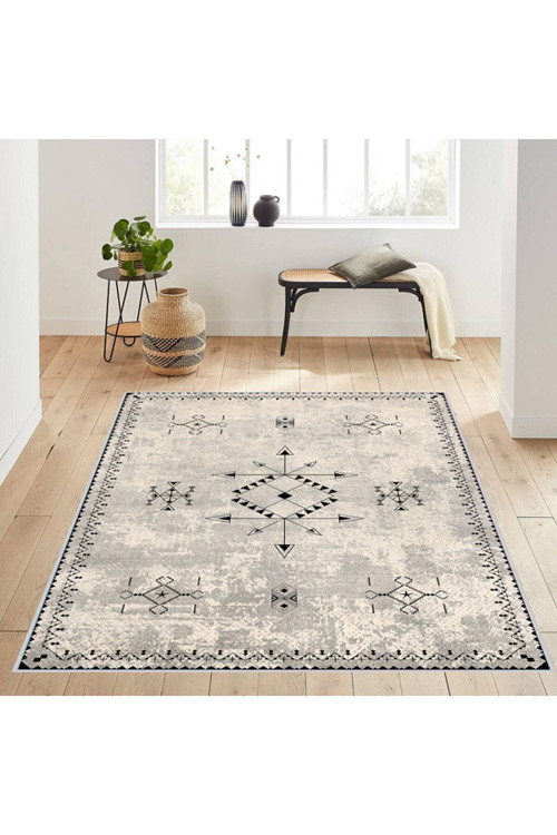 Dijital Baskı Yıkanabilir Kaymaz Taban Salon Halısı Rvg0178-Sd961