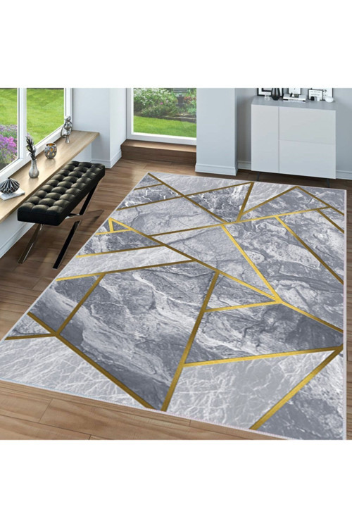 Dijital Baskı Yıkanabilir Kaymaz Taban Salon Halısı Rvg1582-Ht1388
