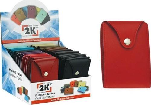 KREDİ KARTLIK 10 YAPRAKLI 256 YATAY 24'LÜ STAND 12 RENK 7X10,5 CM