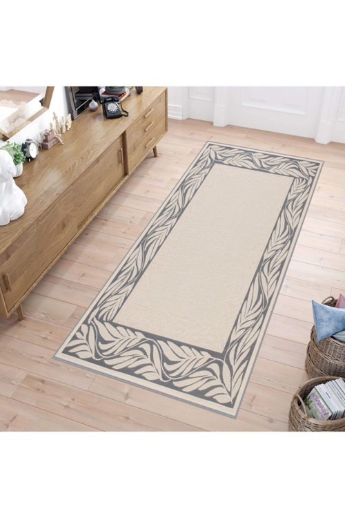 Dijital Baskı Yıkanabilir Kaymaz Taban Salon Halısı Rvg1805