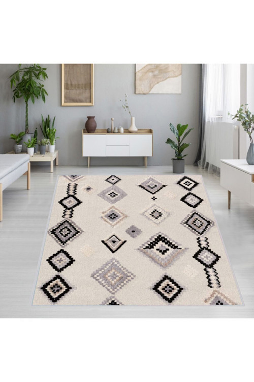 Dijital Baskı Yıkanabilir Kaymaz Taban Salon Halısı