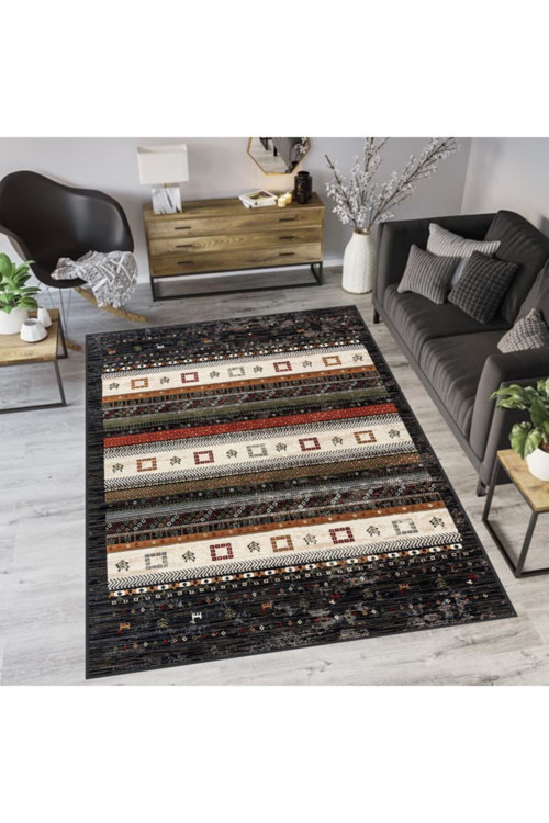 Dijital Baskı Yıkanabilir Kaymaz Taban Salon Halısı