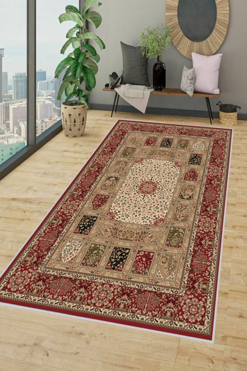 Dijital Baskı Yıkanabilir Kaymaz Taban Salon Halısı