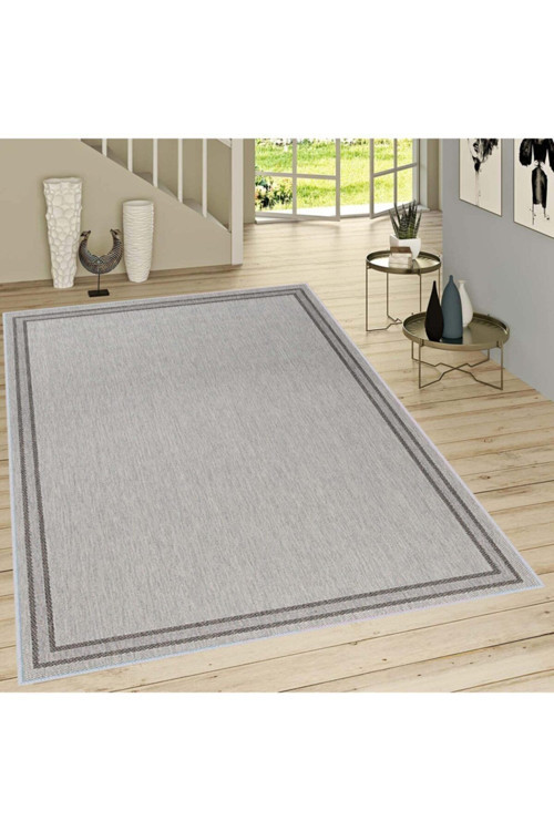 Dijital Baskı Yıkanabilir Kaymaz Taban Oval Salon Halısı Rvg7249-Hs180