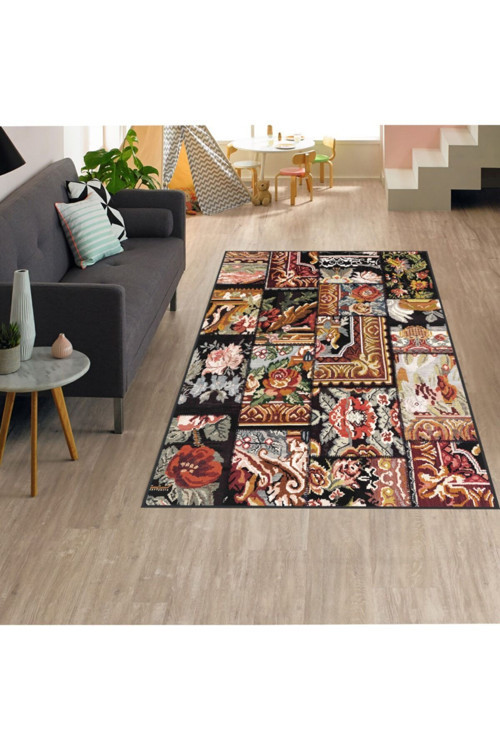 Dijital Baskı Yıkanabilir Kaymaz Taban Salon Halısı