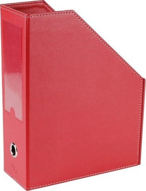 MAGAZİNLİK SUNİ DERİ MASA ÜSTÜ A4 9 CM GENİŞ 23X30 CM