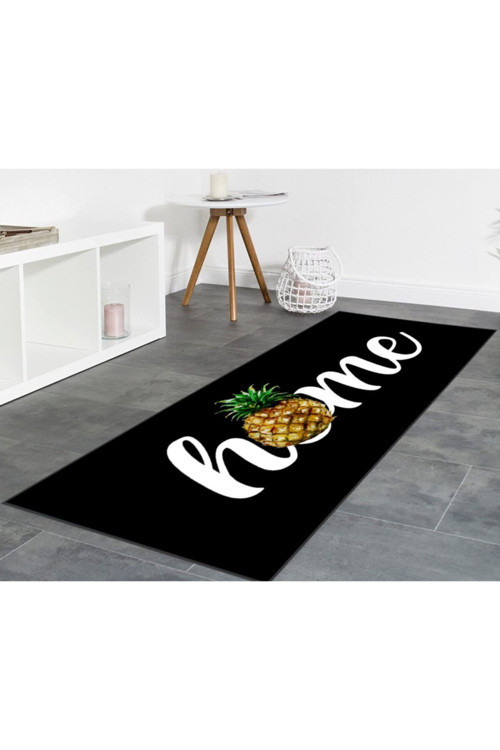 Eliana Home Dijital Baskı Yıkanabilir Kaymaz Taban Mutfak Halısı