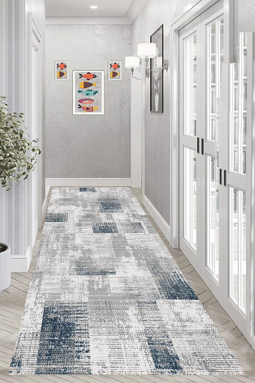 Dijital Baskı Yıkanabilir Kaymaz Taban Salon Halısı Ve Yolluk Rv037-Fnl301