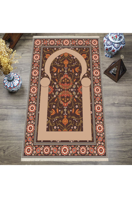 Seccade, Dijital Baskılı, Yıkanabilir, Yumuşak Dokulu Çocuk Ve Yetişkin Secdt-S-041