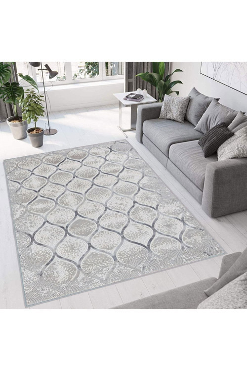 Dijital Baskı Yıkanabilir Kaymaz Taban Salon Halısı Rvg0672