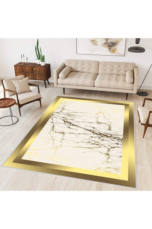 Dijital Baskı Yıkanabilir Kaymaz Taban Salon Halısı Rvg0317-Sd493
