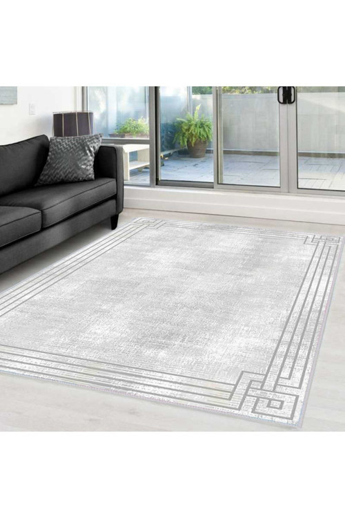 Dijital Baskı Yıkanabilir Kaymaz Taban Salon Halısı Rvg0357