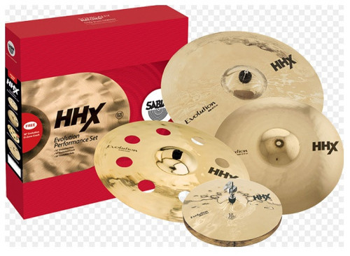 SABIAN 15005XEBP 14"-16"-20"+18" SP EVOLUTION PERFORMANS PROMO SET