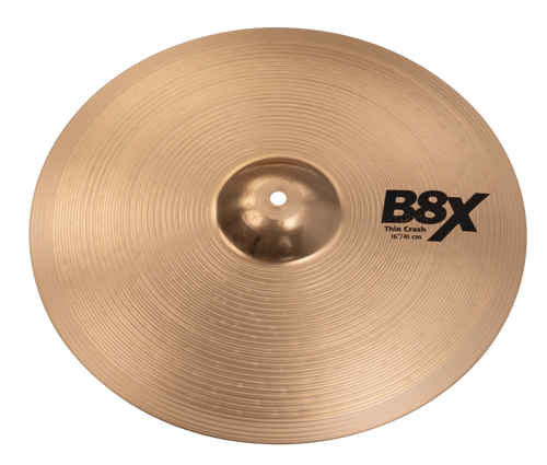 SABIAN 41606X 16" B8X THIN CRASH