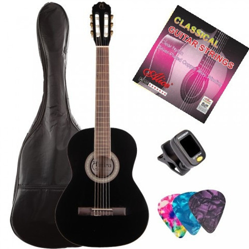 MG917-BK Tam Boy Yetişkin Klasik Gitar Seti