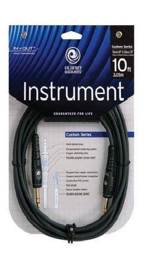 PLANETWAVES PWGS10 GİTAR KABLO 10 İNCH STEREO ÇİN