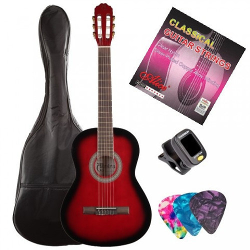 MG917-RDS Tam Boy Yetişkin Klasik Gitar Seti