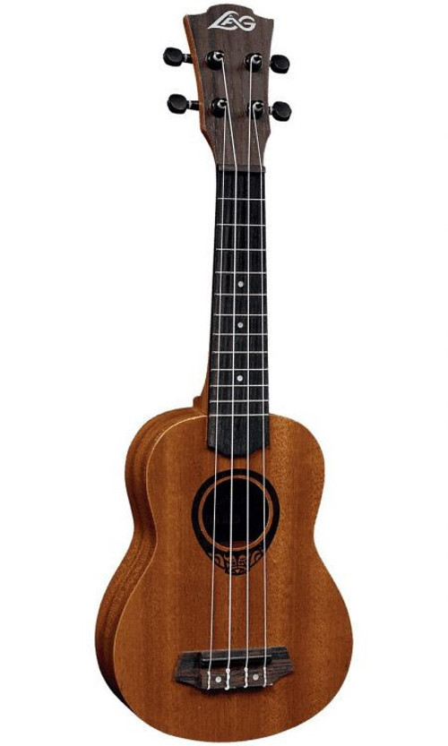 GLU TKU10S Tiki Soprano Natural Ukulele
