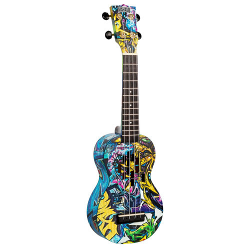 MA1GR Art II Series Soprano Ukulele (Grafiti)