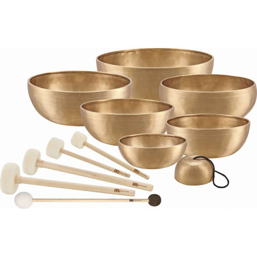 7-Parça Singing Bowl Chakra Set (250/700/1000/1400/1500/1800/2200g)