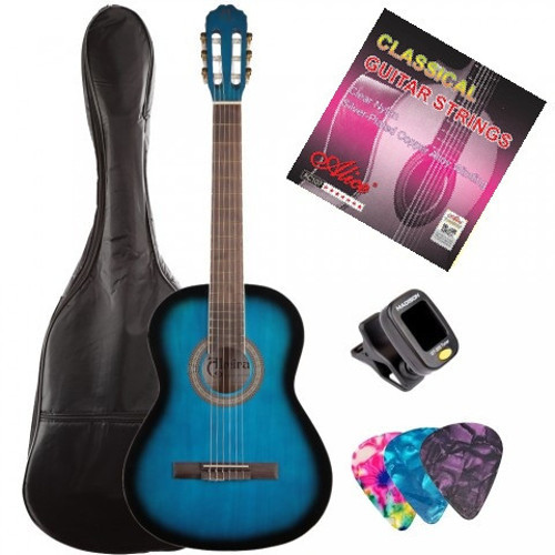 MG917-BLS Tam Boy Yetişkin Klasik Gitar Seti
