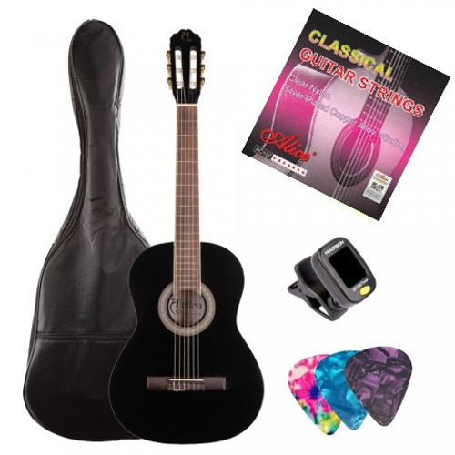 MG917-JR-BK 3/4 Junior Klasik Gitar Seti