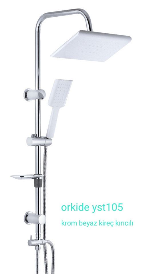 ORKİDE ROBOT DUŞ SETİ - BEYAZ