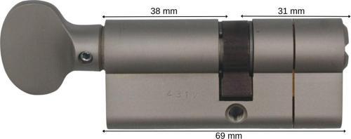 Mtl 300 Tuzaklı Bilyalı Barel Kapı Kilidi 69 Mm