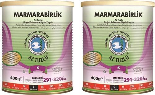 Az Tuzlu Zeytin 400 gr 2 li