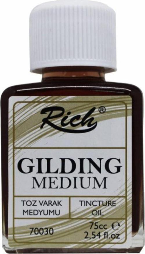 Toz Varak Medyumu ( Gilding Medium - Tıncture Oil ) - ( Yeni Ürün )