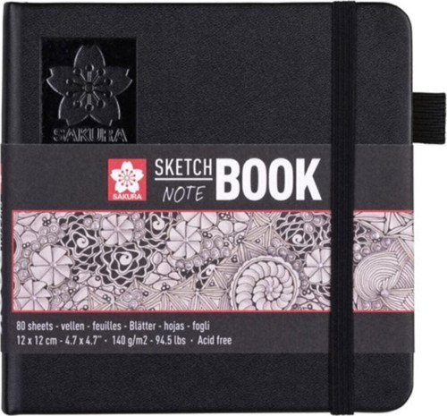 Sketch Book 140g 80 Yaprak 12x12cm