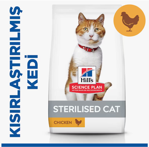 Hills SP Tavuklu Kısırlaştırılmış Yetişkin Kedi Maması 1,5 Kg