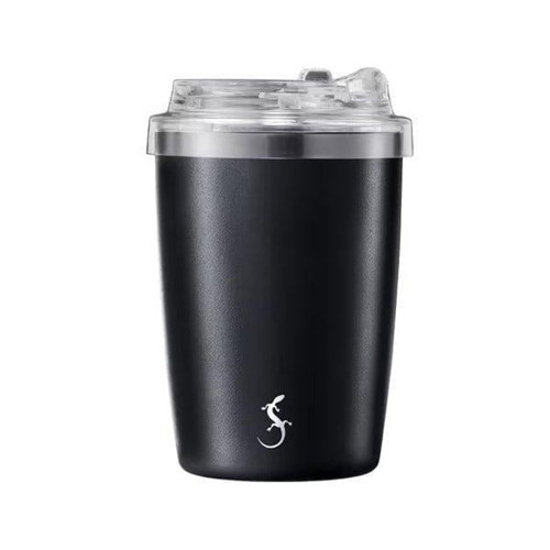 - "Coffee-To-Go" 300 ml Mat Siyah, Paslanmaz Çelik Termos - Çift Cidarlı - 270983