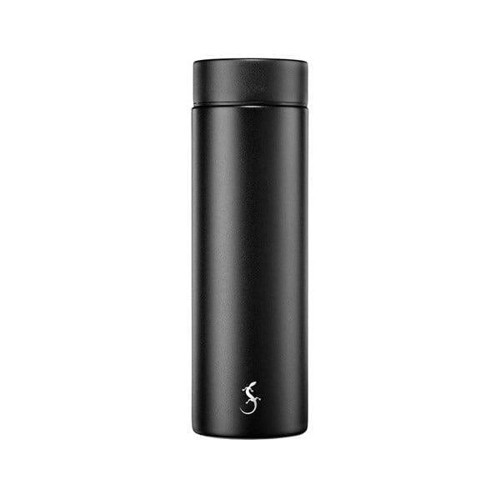 - Mini Termos 300 ml Mat Siyah, Paslanmaz Çelik - Çift Cidarlı, Sızdırmaz - 270970