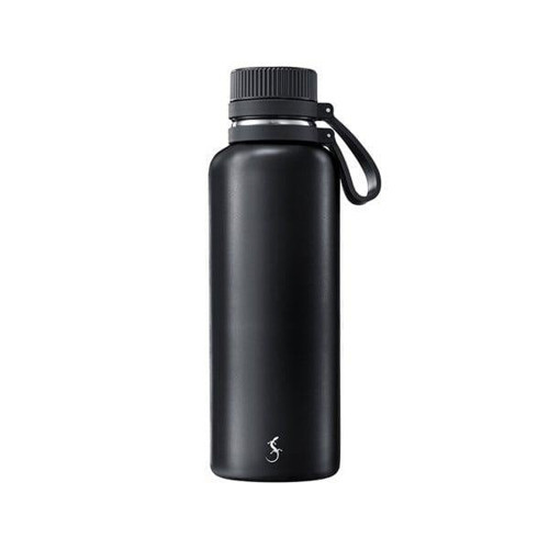 - “Outdoor” 1 L Mat Siyah, Paslanmaz Çelik Termos - Çift Cidarlı, Sızdırmaz - 270980