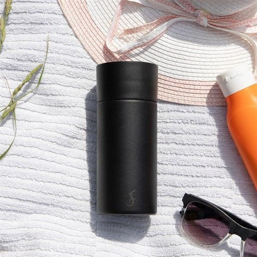 - 360° EDS Termos 300 ml Mat Siyah, Paslanmaz Çelik - Çift Cidarlı, Sızdırmaz - 270986