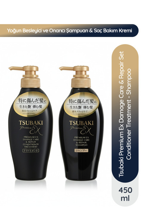 Yoğun Besleyici Ve Onarıcı Şampuan & Saç Bakım Kremi Seti (450 Ml + 450 Ml)