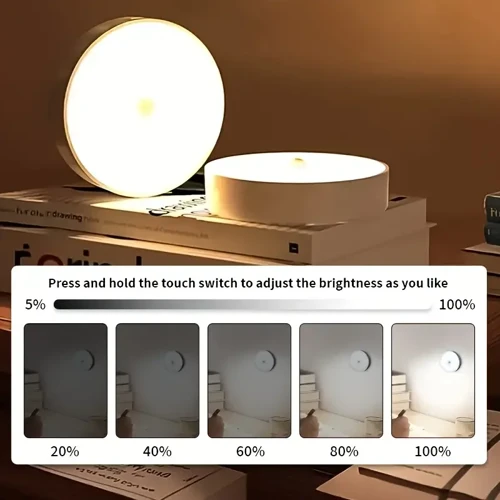 Hareket Sensörlü Usb Şarjlı Led Işık Lamba (2)